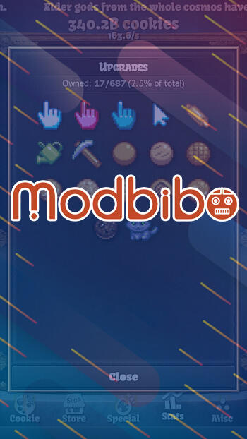 cookie clicker mod apk free shopping