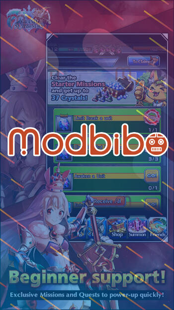 grand summoners mod apk unlimited crystals latest version