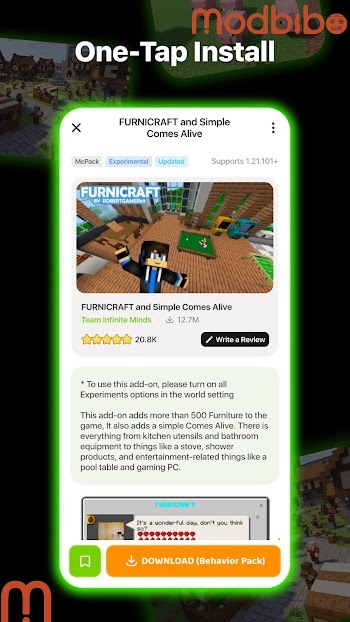 addons for minecraft apk mobile