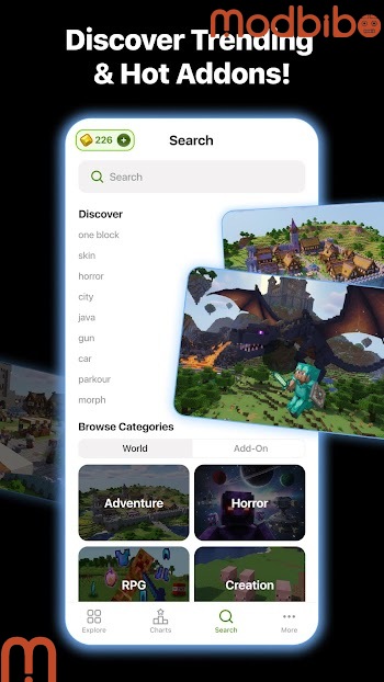 addons for minecraft apk no ads