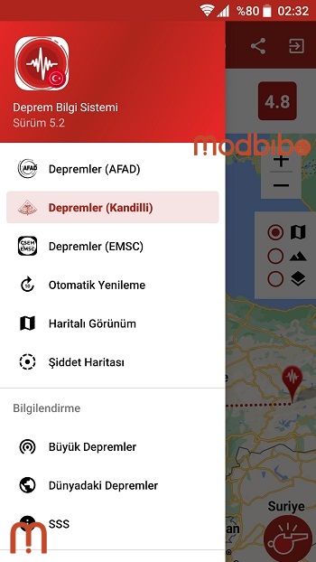 deprem bilgi sistemi apk latest version