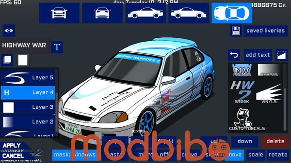 download highway warriors 2 mod apk
