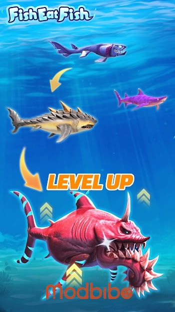 fish eat fish io mod apk unlimited money and gems