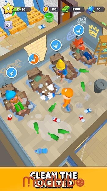 flop house mod apk unlimited money and gems