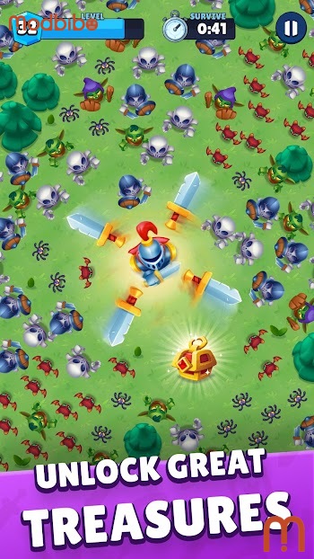 heroes vs hordes mod apk free shopping