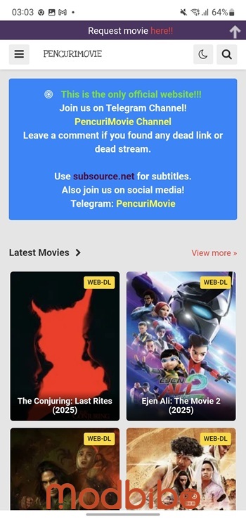 pencuri movie app download