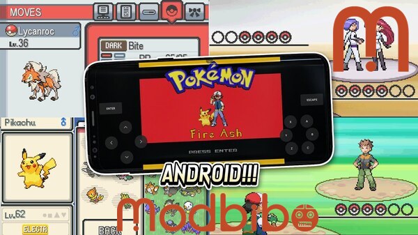 pokemon fire ash apk ios