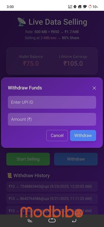 sell data online