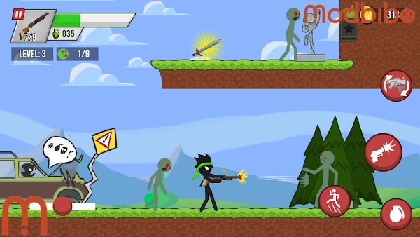 stick vs zombies mod apk
