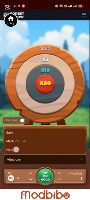 target shooting game