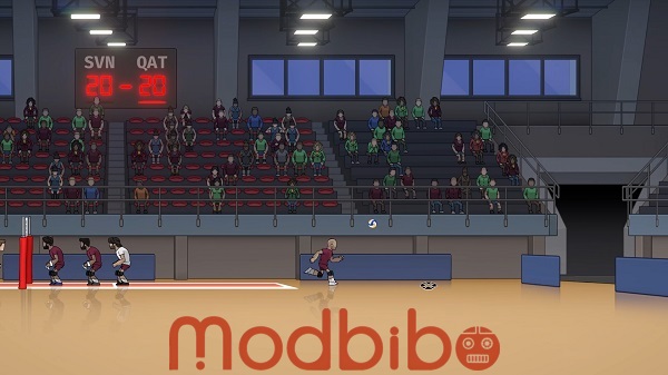 thunder spike volleyball mod apk