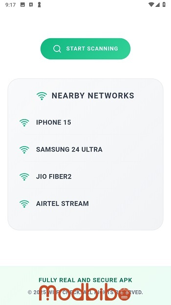 wifi check code