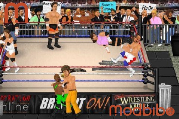 wrestling revolution 2d mod apk unlocked everything