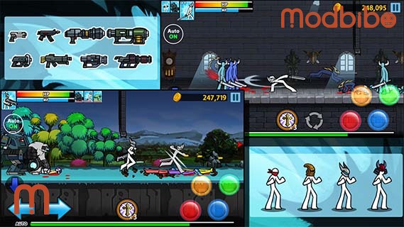 anger of stick 4 mod apk unlimited money and diamond