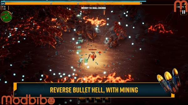 deep rock galactic survivor gameplay