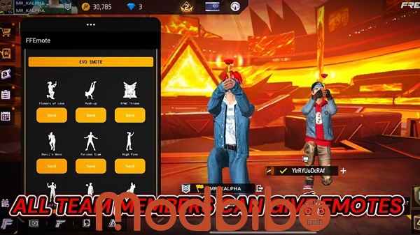 Free Fire New Emote Website