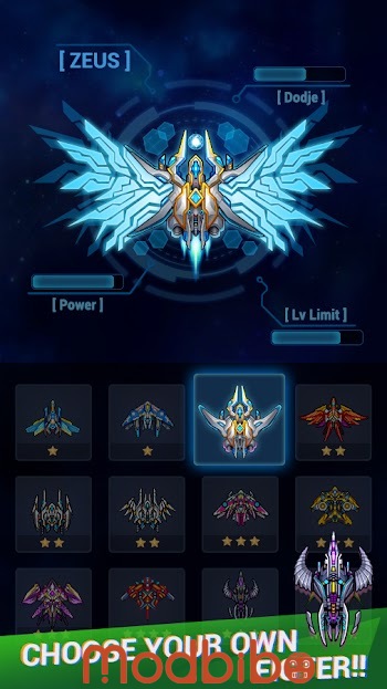 galaxy sky shooting mod apk new version