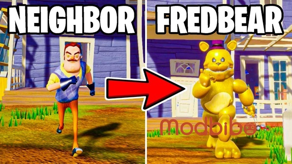 Hello neighbor fredbear 4