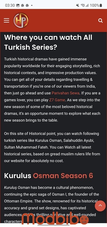 historical point app apk