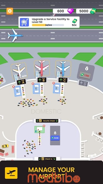 idle airport empire mod apk 3