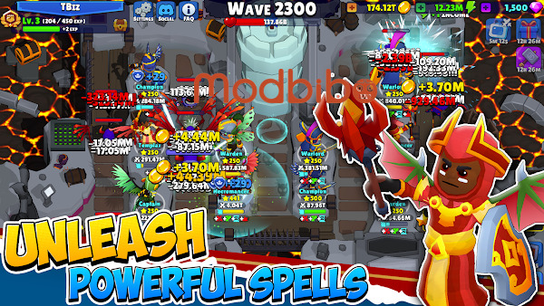 Idle Hero TD MOD APK Android