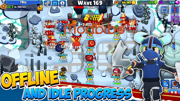 Idle Hero TD MOD APK New version