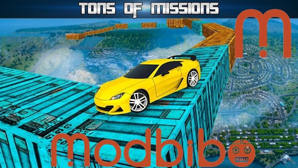 impossible car stunt mod apk game