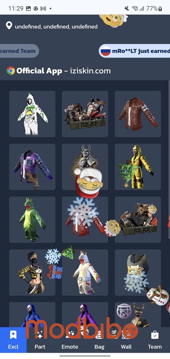 iziskin app for android