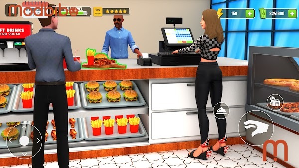 mall & fast food simulator 3d mod apk latest Version
