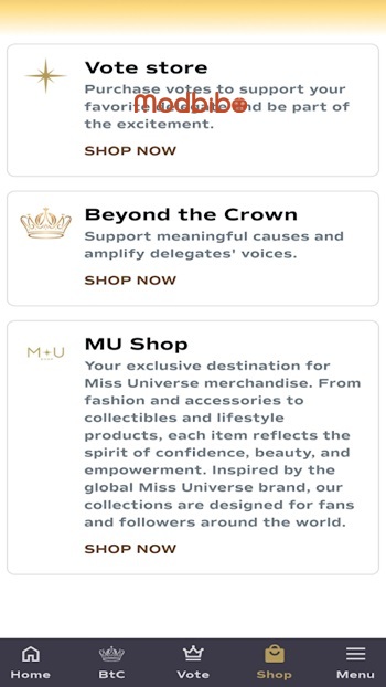 miss universe app apk new version