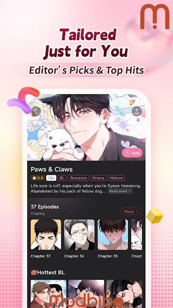 qtoon mod apk mobile