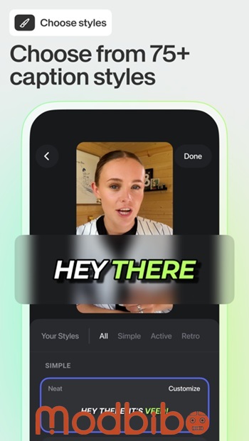 veed captions app mod apk