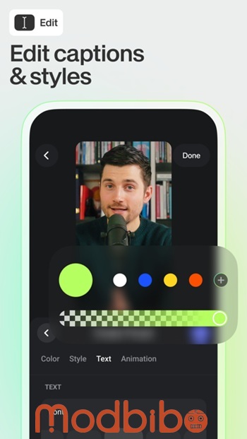 veed io captions mod apk