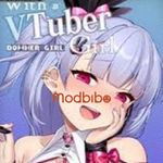 With a VTuber Girl icon