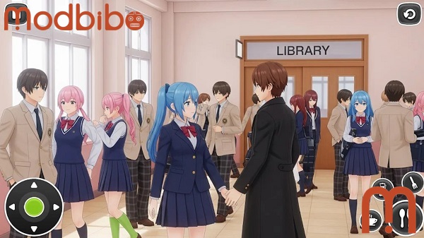 anime high school girl games apk mobile