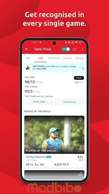 cricheroes mod apk old version