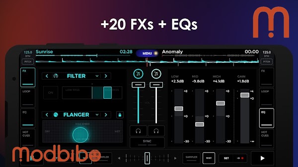 edjing mix dj music mixer app mod apk