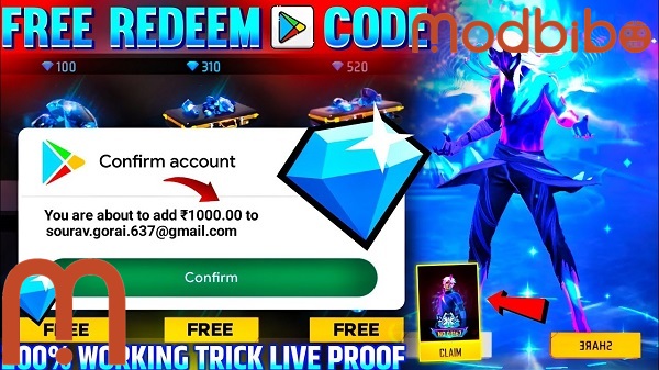 ff redeem code apk free