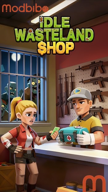 idle wasteland shop outpost apk 2