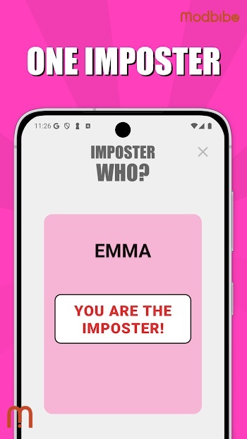imposter who mod apk free