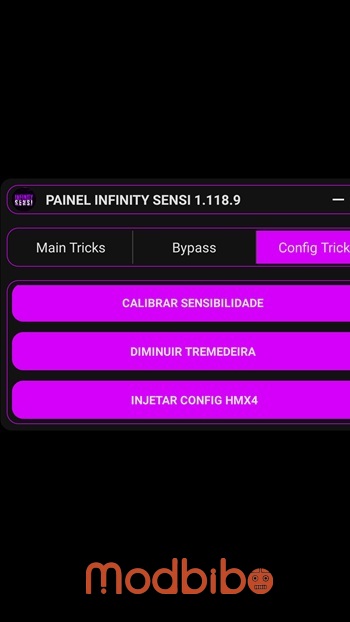 infinity sensi panel