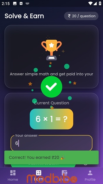 math earn money app