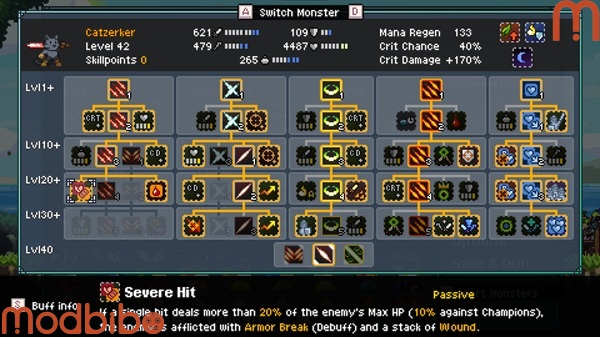 monster sanctuary apk mod