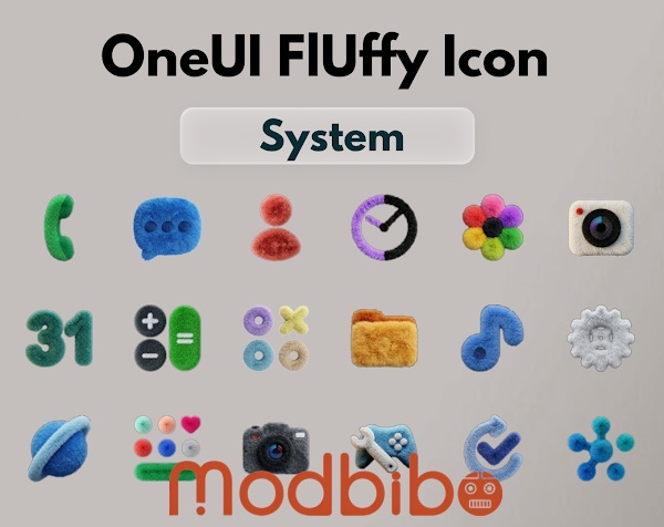 one ui fluffy icons mod apk android