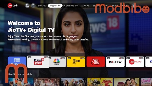 jiotv plus apk download