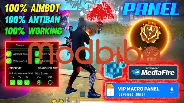 aimlock ffh4x panel apk free fire