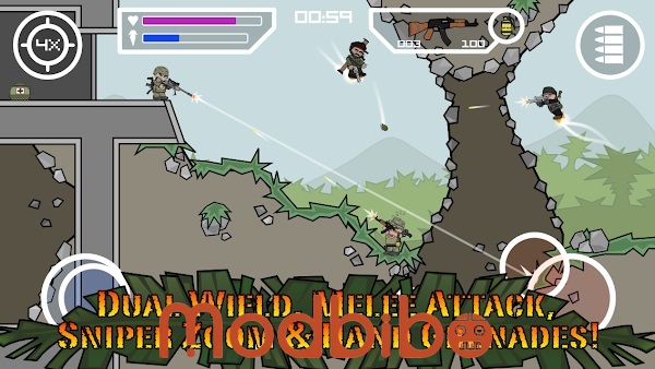 mini militia classic mod apk aimbot