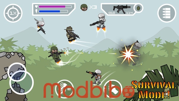 mini militia classic mod apk auto aim