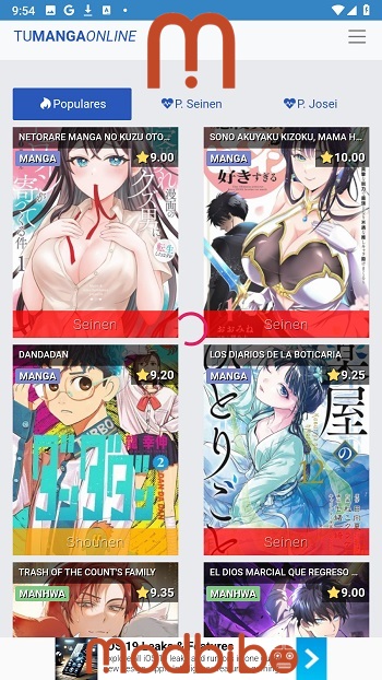 tu manga online apk premium