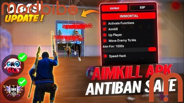 dlrx ff panel apk mod menu